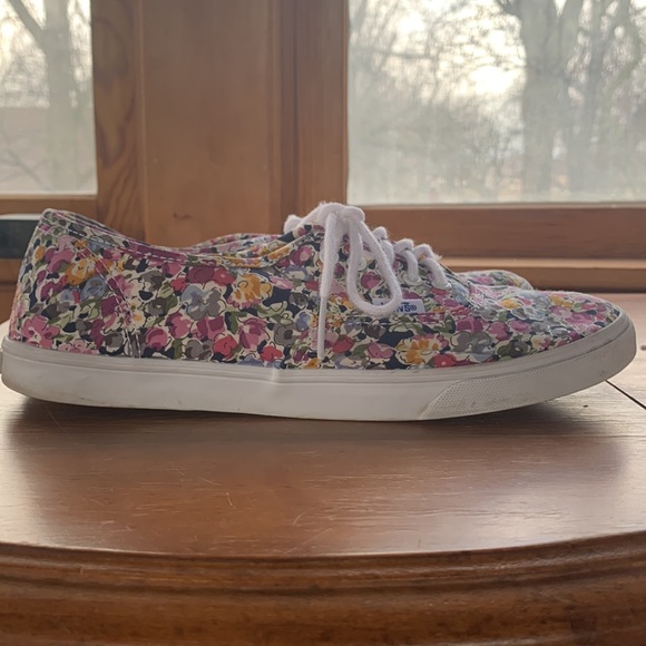 Floral Vans - Women’s 8.5 - Picture 4 of 4